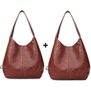 Bolsa Vintage Elegance - Couro Legítimo (Compre 1 Leva 2)